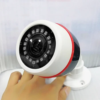 1.7 mm Süper geniş Açı Panorama CCTV AHD Kamera 5MP 4MP 3MP 1080P SONYIMX326 Balıkgözü Lens 3D topu etkisi kızılötesi Güvenlik Video