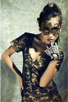 1 ADET Siyah Parti Maskeleri Kadınlar Seksi Dantel Göz Maskesi Masquerade Cadılar Bayramı Kostümleri Karnaval Maskesi Anonim
