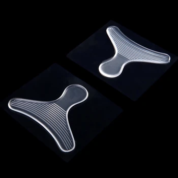 1 Çift Silikon Yumuşak Ekleme Topuk Astar Sapları T tipi İplik Yüksek Topuk Konfor Pedleri Ayak Bakım Aksesuarları