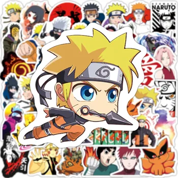 10/30/50 adet Naruto Karikatür Çıkartmalar Anime Çocuklar için DIY Motosiklet Kask Su Şişesi Dizüstü Serin Çıkartmalar Çocuklar Karikatür Oyuncaklar