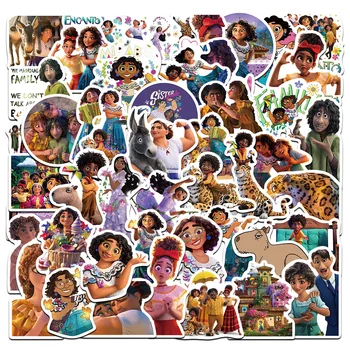 10/50 ADET Yeni Encanto Mirabel Çocuk Oyuncak Çıkartmalar Disney Çizgi Film Kawaii Moda Anime Sticker Dizüstü Telefon Buzdolabı Dekor