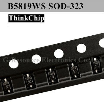 (100 adet) B5819WS SOD-323 0805 SMD Schottky diyot B5819 (İşaretleme SL) 1N5819 SOD323