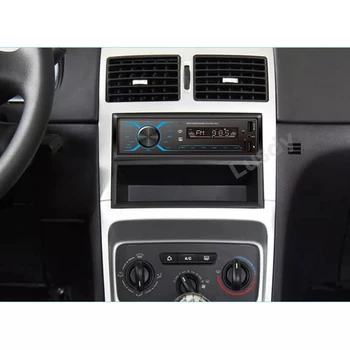 12 V / 24 V 1Din Stereo Araba MP3 Çalar FM Radyo Bluetooth Araç Ses Alıcıları APP Uzaktan Kumanda AUX TF USB 3.1 A Hızlı Şarj