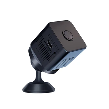 2.4 G WiFi Gözetim Kamera Hareket Algılama 1080P HD Mini IP Kamera Kızılötesi Gece Görüş ile Taban TF Kart Pet bebek izleme monitörü