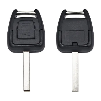2 Düğme 433.92 MHz Uzaktan Anahtar Transponder çip ile ID40 İçin Opel Astra Vectra Zafira kesilmemiş HU46 / HU43 / HU100 / YM28 bıçak
