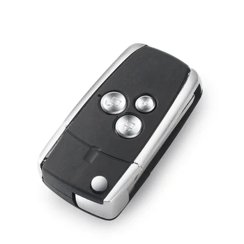 3 Düğme Modifiye Çevirme Uzaktan Anahtar Kabuk Durumda Buick Excelle HRV İçin fit Chevrolet optra Fob Anahtar Kapak (2005 yıl Sonra) değiştirin