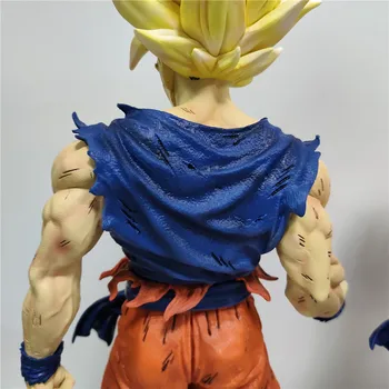 43cm Anime Figürleri dragon topu Z Son Goku Süper Saiyan GK Eylem Goku Heykelcik Modeli Dekoratör Figma PVC DBZ Oyuncaklar doğum günü hediyesi