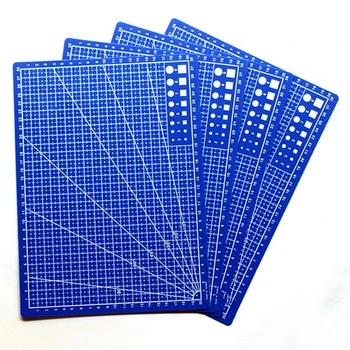 A4 Izgara Çizgileri Kesme Mat Plaka Craft Kart Kumaş Deri Kağıt Kurulu Kaynağı Yüksek Kalite 30 * 22 cm