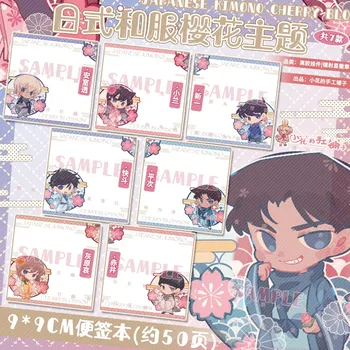 Anime Dedektif Conan Mouri Koştu Akai Shuichi Furuya Rei Sakura Kimono Tema Akrilik Anahtarlık Kolye Rozeti Broş Pins Not Pedleri