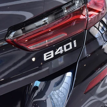 Araba 3D ABS Gövde Harfler Logosu Rozeti Amblemi çıkartma BMW 8 Serisi İçin 840i 840d 850i 860i E31 G14 G15 G16 Aksesuarları
