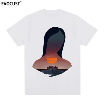 Biz kayıp deniz sonrası kaya yazlık t-shirt Pamuk Erkekler T gömlek Yeni TEE TİŞÖRT Bayan