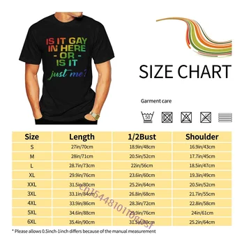 Eşcinsel Burada Ya Da Sadece Bana T-Shirt Erkekler Kısa Kollu Mizah Tee Gömlek Yuvarlak Boyun %100 % Pamuk Komik Grafik T Shirt