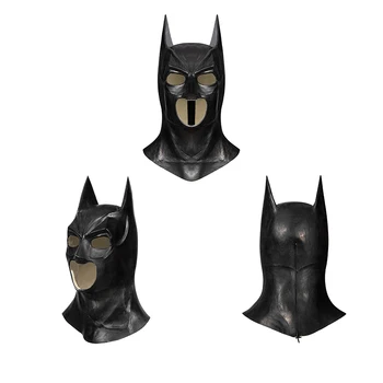 Film Büyük Yetişkin Yarasa Çocuk Şövalye Bruce Wayne Tulum Cosplay Kostüm Cadılar Bayramı Masquerade Parti Bodysuit