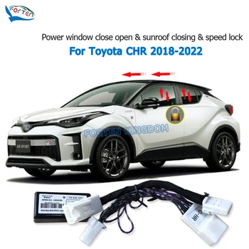 Forten Krallık Araba Otomatik Pencere Yakın Yakın Açık sunroof Yakın Kapı Hız kilidi Kiti Modülü Toyota C-HR CHR 2018-2022
