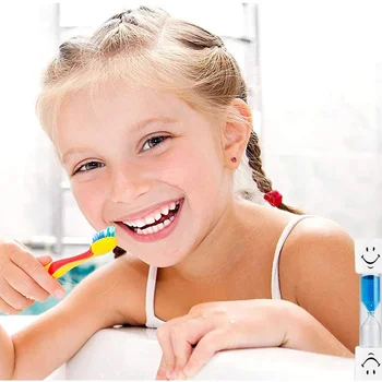 Fırçalama Zamanlayıcı Kum Saati 3 Dakika Diş Kumlu Saat Çocuklar Kum Saati Diş Fırçası Zamanlayıcı Çocuklar Çocuklar için Hediye Dekorasyon Ev