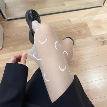 Güzel Genç Kız Ay İpek Çorap Siyah Cosplay Seksi Tayt Tuiwa Hizmetçi Moda Kadın JK Çorap Herhangi Bir Klip