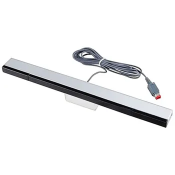 Kablolu Kızılötesi IR Sinyal Işın Sensörü Bar / Alıcı Kablolu Sensörler Alıcıları Gamepad NS Wii Uzaktan Kumanda İçin