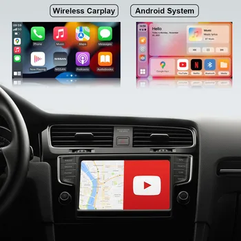 Kablosuz CarPlay Aı Kutusu Android 11 Android Otomatik Youtube Netflix Oyun Ford GT Mustang için Mach-E Bronco Bronco Spor Evos Maveric