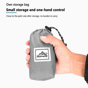 Katlanabilir Sırt Çantası Hafif Packable Çanta Ultralight Su Geçirmez Açık Seyahat Sırt Çantası Spor Seyahat Kamp Yürüyüş Paketi