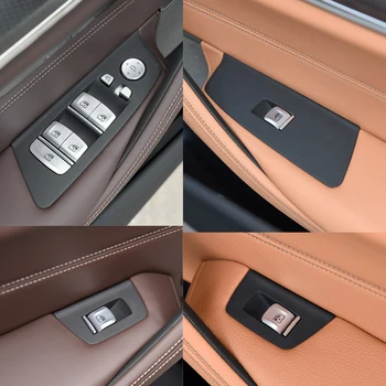 LHD RHD Elektrik Krom Pencere Kaldırma Anahtarı Kontrol Regülatörü Düğmesi BMW X3 X4 X5 5 6 Serisi G30 G31 G01 G02