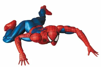 Marvel Mafex 075 Örümcek Adam aksiyon figürü İnanılmaz Örümcek Adam Figürü Komik Ver Eklemler Hareketli Model Oyuncaklar 16cm