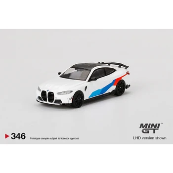MİNİ GT 1: 64 M4 M Performans G82 Alp Beyaz Alaşım Diorama Araba Modeli Koleksiyonu Minyatür Carros Oyuncaklar 346 Stokta Mal