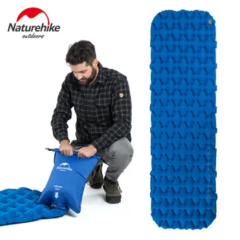 Naturehike colchon ınflable kamp mat yatak şişme havalı yatak uyku pedi pompa çantası