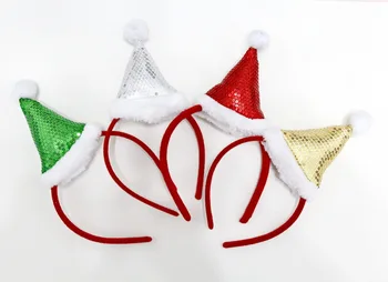 Noel süslemeleri Noel kafa düğmesi parti sahne çocuk hediyeleri Noel saç çember
