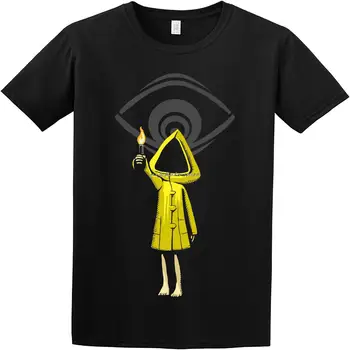 Oyun Küçük Nightmares 3D baskılı tişört İlkbahar Yaz Moda Rahat Harajuku Tarzı Erkek / Kadın Tüm Maç T-shirt Retro Tops