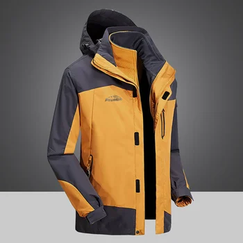 Parkas erkek Mont sonbahar motosiklet Ceket ceketler özel giysiler kış rüzgarlık ısıtma taktik giyim dağcılık