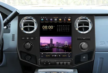 PX6 Multimedya Oynatıcı Ford F250 F350 F450 F650 2009 -Android Araba Radyo GPS Navigasyon Otomatik Stereo Alıcısı Kafa Ünitesi