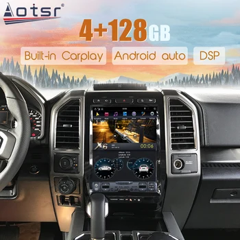 Px6 Tesla Android Araba GPS Navigasyon FORD F150 SYNC 2016 2017 2018 2019 Kablosuz Carplay Stereo Multimedya Oynatıcı Radyo