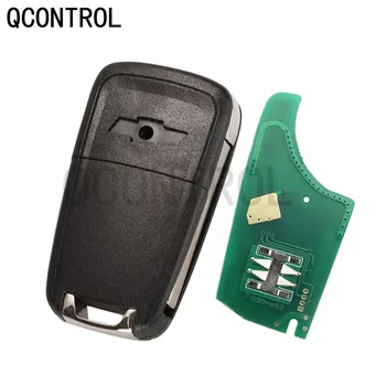 QCONTROL Araba Alarmı Uzaktan Anahtar fit için Chevrolet Malibu Cruze Aveo Kıvılcım Yelken 2/3/4 Düğmeler 433 MHz Kapı Kilidi