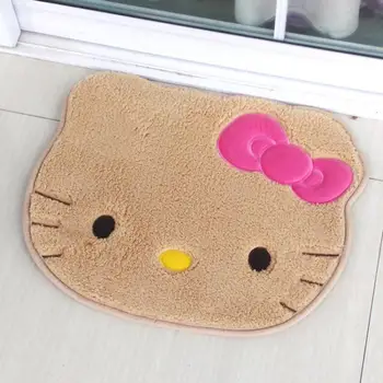 Sanrio Hello Kitty Halı Kawaii Anime Yatak Odası Banyo Halı Çocuk Kız Yatak Odası Oturma oda zemin matı Paspas Dekor