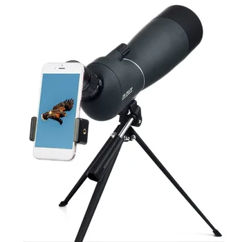 Spotting Kapsam SV28 Teleskop Yakınlaştırma 25-75x70mm Su Geçirmez Birdwatch Avcılık Monoküler & Evrensel Telefon Adaptörü Dağı Ücretsiz gemi