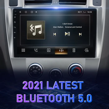 Srnubı Android 11 Araba Radyo Hyundai Tucson İçin 2004 2005 2006 - 2009 Multimedya Video Oynatıcı GPS Navigasyon 2 Din WİFİ Kafa Ünitesi