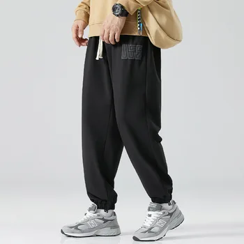Streetwear Siyah Erkek Harem Joggers pantolon Artı Boyutu 2022 Hip Hop Rahat Erkek Giyim Sweatpants Erkek Büyük Boy Moda Pantolon