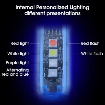 Taşınabilir LED anahtarlık el feneri çok fonksiyonlu USB şarj edilebilir mini fener lambası fener su geçirmez açık kamp yürüyüş ışık