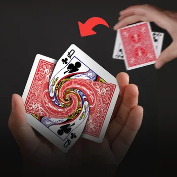 Vortex tarafından Dan Harlan oyun kartı Sihirli Hileler Lütfen Güverte Sahne Oyuncak Yapmak Kolay Sihirbaz Açılır