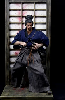 WOLFKİNG WK89021 Ölçekli 1/6 Japonya Miyamoto Musashi Savaşçı Kol El Türleri Aksesuarları Hayranları İçin DIY Koleksiyon