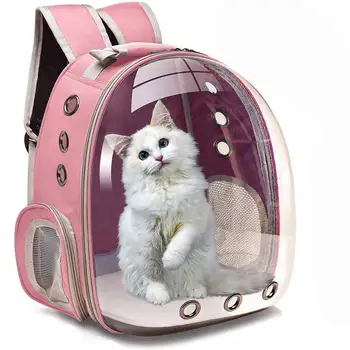 Yavru Köpek Kedi Yavru Taşınabilir Sırt Çantası Seyahat Uzay Kapsülü Kafes Nefes evcil hayvan taşıyıcı Çanta Evcil Hayvan Taşıma Çantası Taşıma Kediler İçin