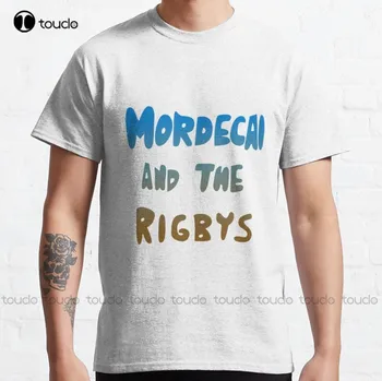 Yeni Mordecai Ve Rigbys klasik tişört Pamuk Tee Gömlek