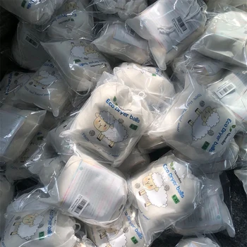 Yeniden kullanılabilir Yün Kurutma Topları Yumuşatıcı Çamaşır Ev Yıkama 7cm Polar Kuru Kiti Topu Kullanışlı Çamaşır Makinesi Aksesuarları