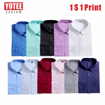 YOTEE2020 yeni iş gömlek kişilik grubu özel işlemeli gömlek yüksek kaliteli kısa kollu uzun kollu