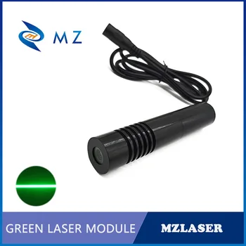 Yüksek Kaliteli D22mm 520nm 10 mw Yeşil Çizgi Lazer Modülü Endüstriyel Sınıf