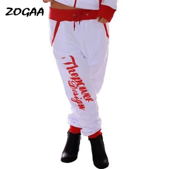 ZOGAA Pantolon Kadın Spor Rahat Kıyafet Sıcak Satış Tüm Maç Baskılı Moda Eğlence Artı Boyutu Tam Boy Şık Yeni Sweatpants