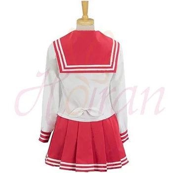 Şanslı Yıldız Kız Konata Izumi Cosplay okul üniforması Cosplay elbise seti